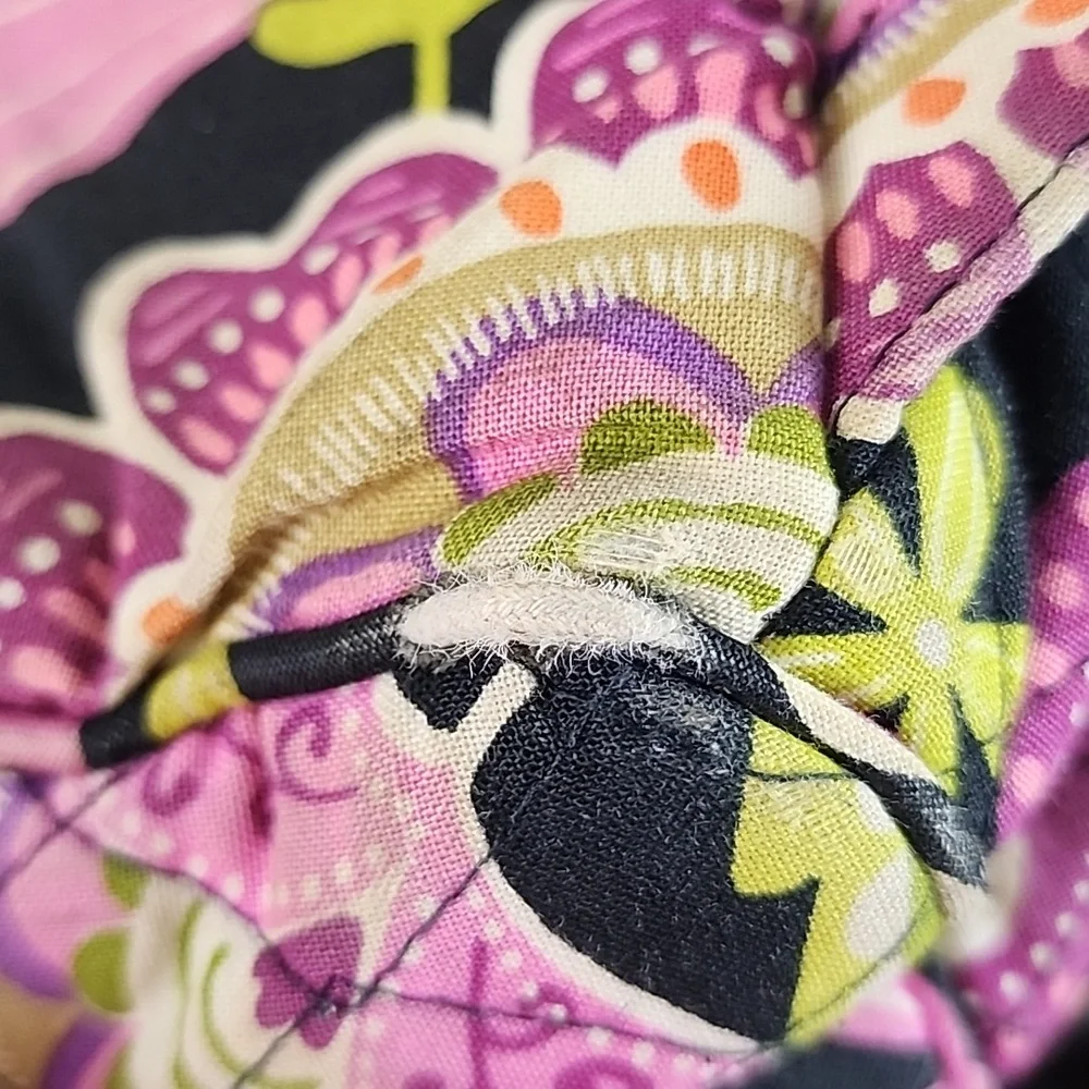 Vera Bradley Pirouette Pink floral large campus backpack padded laptop slot - Picture 13 of 14